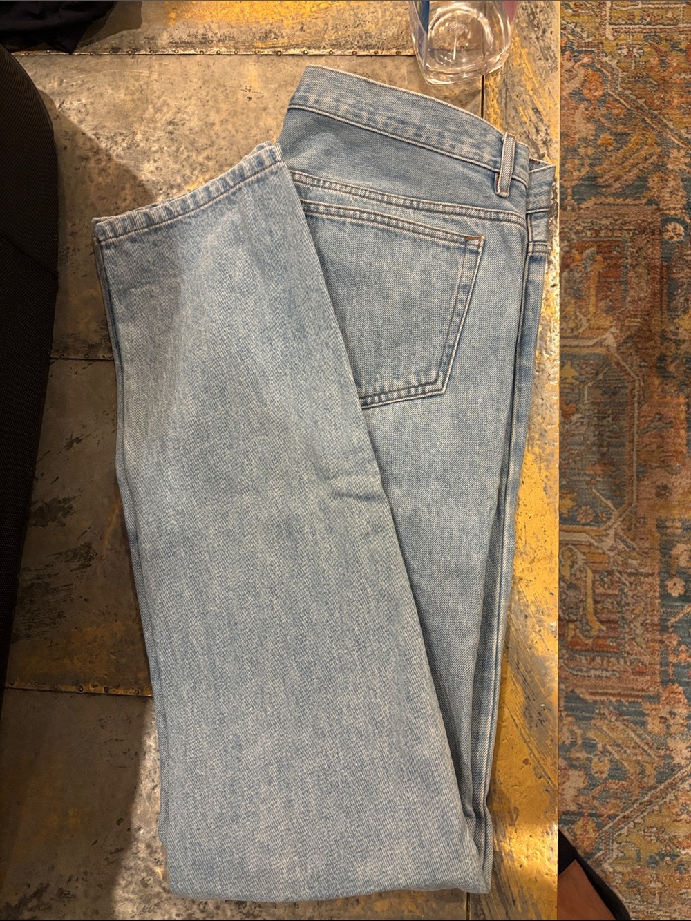APC Men's Light Blue Denim Jeans